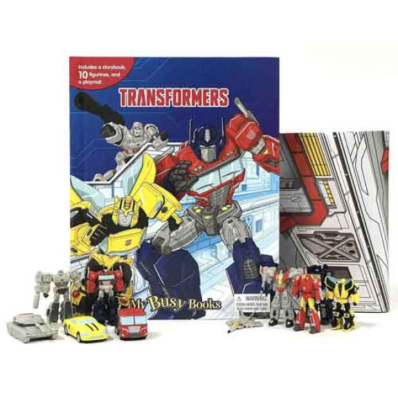 HASBRO TRANSFORMERS MY BUSY BOOK